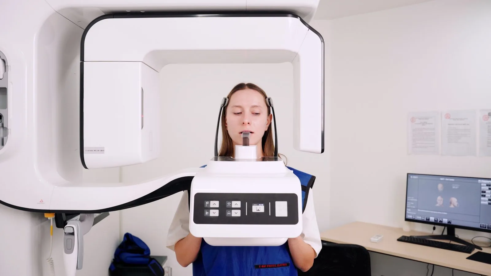 Cone-beam CT imaging room at Picasso Dental Clinic Da Nang